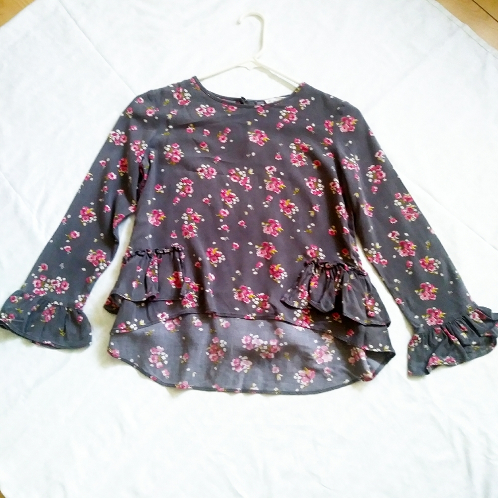 Tucker + Tate Floral print top Ruffle